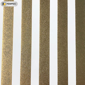 Carrelage de luxe à paillettes dorées, équipement de salle de bains, carreaux en céramique 60x300, 900x120, décoration brillante, or - Product Image 4