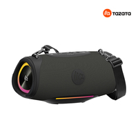 Haut-parleur sans fil Bluetooth DJ de qualité supérieure avec basses puissantes, étanche IPX7, lumière RGB