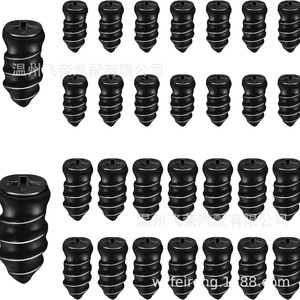 Kit de réparation de pneus, vis en caoutchouc, bouchons pour pneus sans chambre à air, outils de réparation rapide des crevaisons - Product Image 1