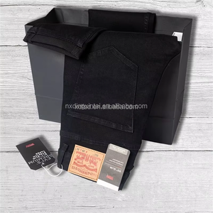 Jeans de Hombre de Marca, al por Mayor, Nueva Moda, Diseño Personalizado, Logotipo Personalizado, Estilo Casual de Negocios, Serie Denim, Ropa de Trabajo, Tallas Grandes - Product Image 4