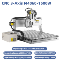 Offre Spéciale 4060 Mini routeur CNC 3 axes 4 axes bois métal gravure machines à bois routeur CNC pour personnalisation Flexible