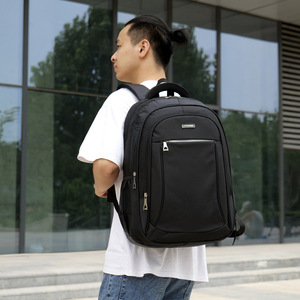 Business <b>Backpack</b> For Men Large Capacity 36-<b>55L</b> Multi Compartment Laptop Bag Solid Color Soft Handle Spring 2024 - Product Image 4