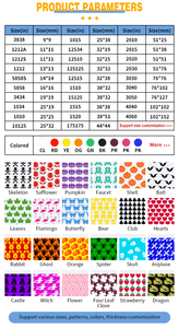Sacs à fermeture éclair transparents et colorés YURUI, tailles populaires américaines 10x10, 12x12, 20x20, etc., pour emballage de bijoux, petits et mini - Product Image 3