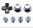 Metal Analog Sticks Caps <span class=keywords><strong>Mushroom</strong></span> Cap Dpad ABXY Botones para PS5 Controller Stick Repair Kits - Product Image 3