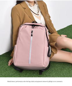 Custom Unisex <b>15.6</b> Inch <b>Laptop</b> Backpack Fashionable Waterproof Travel & School <b>Bag</b> Teenagers Closure Polyester Liningbackp - Product Image 3