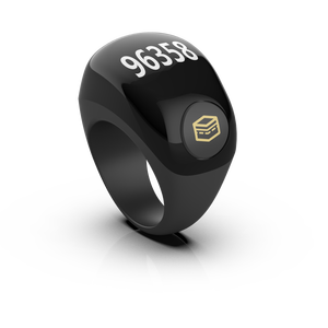 Caja de Regalo Árabe con Anillo Contador de Zikr QB809 con Cinco Tamaños de Anillos Contadores de Dhikr Tasbeeh - Product Image 5