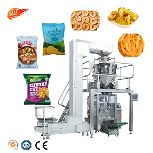 Automatische mehrköpfige Waage Pasta Crisps Kekse Soft Hard Candy Packing Machine