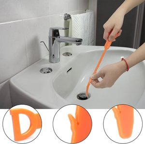 3 uds. Herramientas de limpieza para el hogar, limpiador de desagües de cocina y baño, filtro de alcantarillado, removedor de obstrucciones de serpiente para <span class=keywords><strong>desatascar</strong></span> fregaderos - Product Image 2