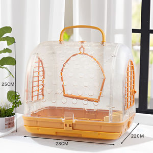 Cage <span class=keywords><strong>à</strong></span> oiseaux en acrylique Kangdarpet pour perroquet, cage portable, sac <span class=keywords><strong>de</strong></span> transport, cage <span class=keywords><strong>à</strong></span> oiseaux en peau <span class=keywords><strong>de</strong></span> tigre, cage <span class=keywords><strong>à</strong></span> oiseaux noire, capsule <span class=keywords><strong>de</strong></span> visualisation, cage extérieure - Product Image 4