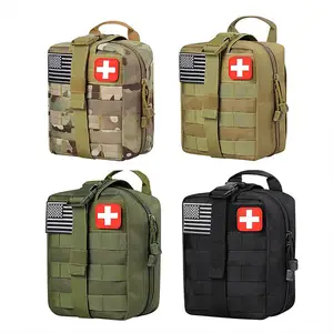 Kit de equipamentos táticos de emergência para uso ao ar livre, kit multifuncional de ferramentas de sobrevivência para urina e caminhadas, acessórios médicos