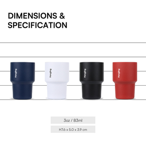 Mug en acier inoxydable de qualité alimentaire 18/8 Hong Ling – Cadeau événementiel haut de gamme avec certificats FDA & LFGB – Tasse hygiénique tendance pour boissons - Product Image 6