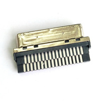 Conector SCSI Tipo CN Macho, Cable Conector SCSI VHDCI de 68 Pines y 1.27mm, Conector SCSI para Soldar en Cable