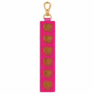 Sstringz Llavero de Corazón con Cuentas Premium Hecho a Mano, Soporte para Llaves con Cuentas Coloridas, Bonito Colgante para Bolso, Venta al por Mayor, Uso Personalizado, En Venta - Product Image 4