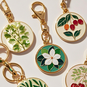 Hongdebo Factory Design Logo Custom Metal Animal <strong>Shape</strong> <strong>Keyring</strong> Promotional Custom logo Hard Enamel Metal Keychains - Product Image 3