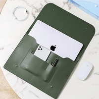 Housse pour ordinateur portable pour Macbook Tablet 13 en PU imperméable housse de transport pour ordinateur portable pour hommes femmes