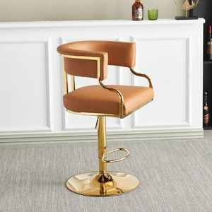 Modern Luxury Minimalist Metal Frame Chair for Dining Living Room <b>Bathroom</b> Bedroom for Bar Negotiation Waiting Areas - Product Image 2