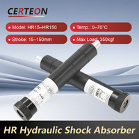 Amortisseur hydraulique industriel réglable avec course 15-150mm amortissement à huile pour automatisation précise amortisseur
