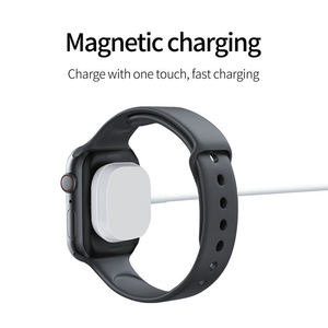 Chargeur magnétique intelligent sans fil portable 5W pour montre connectée, entrée USB 5V1A, station de charge rapide et sécurisée compatible avec toutes les montres connectées - Product Image 5