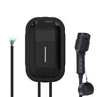Tpson Nouvelle station de recharge murale pour véhicule électrique portable 7KW 32A Type 1/2 GBT IP65 avec garantie de 2 ans