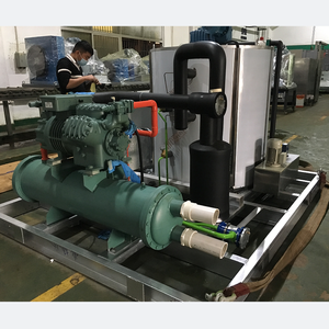 Iceup 8 Ton/giorno macchina del ghiaccio del fiocco dell'acqua di mare creatore di ghiaccio marino per il pesce congelato sulle barche da pesca. - Product Image 5