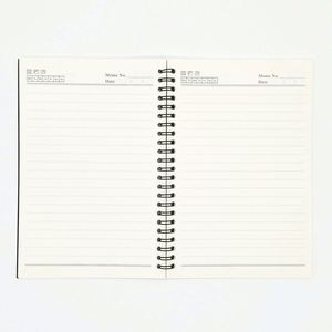 Factory Wholesale Custom A5 Spiral Binding Kraft Paper <b>Notebook</b> 80 Sheets <b>Lined</b> Dotted Blank Pages Gift Option - Product Image 4
