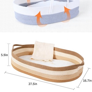 ENWEI <span class=keywords><strong>Table</strong></span> à <span class=keywords><strong>langer</strong></span> pliable pour bébé avec coussin en mousse épaisse, housse de <span class=keywords><strong>matelas</strong></span> en coton amovible, design minimaliste pour salon - Product Image 4