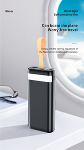 Productos de Tendencia <span class=keywords><strong>2026</strong></span>, Banco de Energía de 20000 mAh con Cable Integrado, Puerto de Salida que Incluye Tipo-C para Micro - Product Image 5