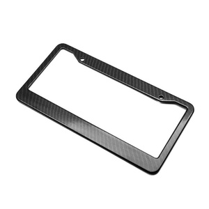 Factory Direct Customized Size Carbon Fiber Aluminum Alloy <b>Car</b> <b>Number</b> License <b>Plate</b> Frame License <b>Plate</b> <b>Holder</b> - Product Image 2