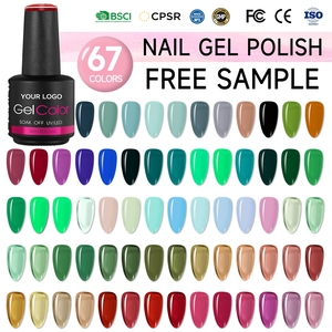 Gel UV LED de 67 Colores, Venta al por Mayor, Muestra Gratis, Buena Calidad, Larga Duración, Sin HEMA, Gel OEM para Salón de Belleza - Product Image 1