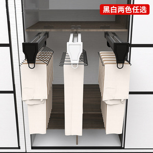 Porte-pantalon télescopique Resonance Classic Deluxe pour armoires, solution de rangement pour penderie coulissante - Product Image 4
