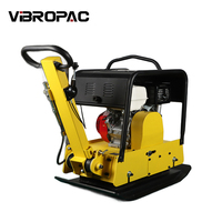 Compacteur à plaque réversible vibrant personnalisé compactage de sol à embrayage réglable pour la construction de machines routières