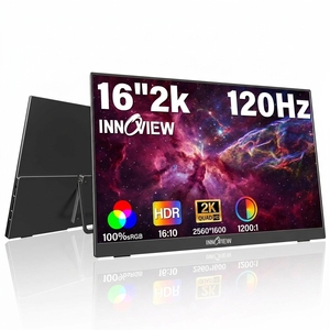 Pantalla Portátil Ligera de 16 Pulgadas IPS 2560X1600 120Hz HDR 400Nits de Brillo para Trabajo de Diseño y Uso <span class=keywords><strong>en</strong></span> Oficina - Product Image 1