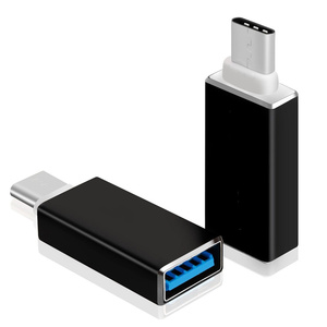 USB C到USB 3.0 OTG适配器充电器兼容MacBook Pro铝C型公到母转换