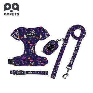 QQPETS Umwelt freundliches TPU Wasserdichtes Urethan-Hunde halsband Bunter Druck Breakaway Made Durable Nylon GPS-Hunde halsband - Product Image 5