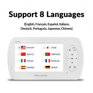 HD 1080P 4.3 pollici schermo LCD IR visione notturna Wireless connettività Audio Wifi a due vie Audio Baby Monitor telecamera per <span class=keywords><strong>il</strong></span> bambino <span class=keywords><strong>che</strong></span> <span class=keywords><strong>piange</strong></span> - Product Image 5