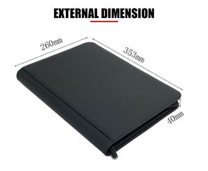   Classeur de cartes 360 à 9 pochettes, couverture en PU Anime, album de cartes personnalisé avec pochettes à chargement latéral pour cartes à collectionner, jeux TCG et cartes sportives - Product Image 2