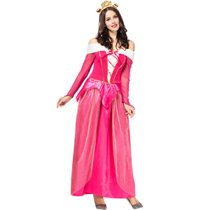 Nuevo Vestido de Princesa Aurora de la Bella Durmiente, Disfraz de Cosplay de Cuento de Hadas para Halloween - Product Image 3