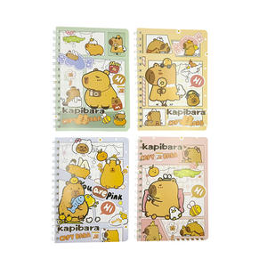 Cuadernos Espirales A5 Mikko DHF539, Cuadernos Kawaii con Diseño de Capibara Chiikawa para Estudiantes, Venta al por Mayor de Artículos de Papelería - Product Image 4