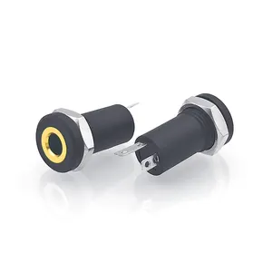 3.5mm 1/8Isolated PJ-391 MJ-164H Mini Stereo Female Panel Mount Headphone Jack Waterproof Earphone Jack 70-534