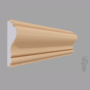 Décorations murales extérieures européennes durables en polystyrène pour jambeuses de fenêtre, corniches, lignes de taille et supports de poutres de villa - Product Image 1