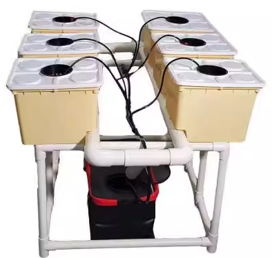OneOne Complete Durable Dutch Bucket Hydroponic System PP Material Aquaculture Equipment for Greenhouse Vegetable Growing