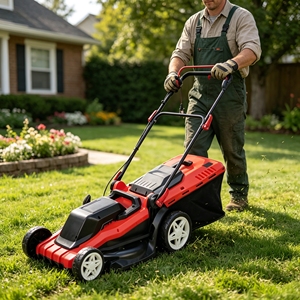 Tondeuse à <span class=keywords><strong>gazon</strong></span> électrique L&P 2000W, tondeuse à <span class=keywords><strong>gazon</strong></span> filaire, machine à couper l'herbe pour jardin - Product Image 2