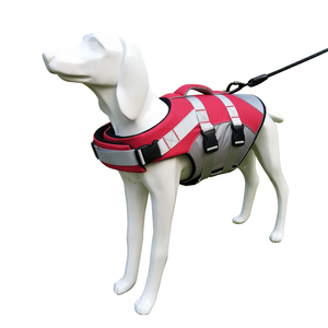 Rompi Pelampung Anjing yang Dapat Disesuaikan, Jaket Olahraga Penyelamat Keselamatan untuk Aktivitas Luar Ruangan, Rompi Renang Hewan Peliharaan - Product Image 4