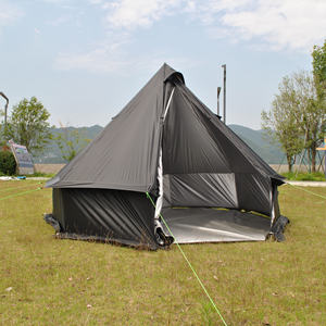 Grande tente cloche CXZ-A30 de luxe Tente d'extérieur coupe-vent Pergola Tour Post Camping <span class=keywords><strong>Moustiquaire</strong></span> Yourte <span class=keywords><strong>Tipi</strong></span> Glamping Tente de style indien - Product Image 3