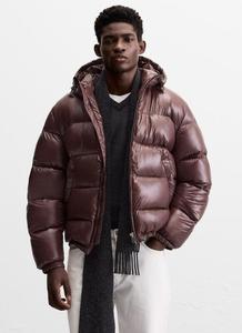 Chaqueta de Invierno Acolchada <span class=keywords><strong>para</strong></span> <span class=keywords><strong>Hombre</strong></span>, Resistente, <span class=keywords><strong>para</strong></span> Clima Frío, con Aislamiento Térmico, Color Sólido, Premium, 2025 - Product Image 3