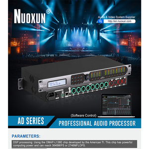 โฮมเธียเตอร์ระบบ DSP408ไดรฟ์เสียงควอไลเซอร์เบสโปรเซสเซอร์ดิจิตอล - Product Image 3