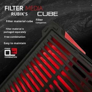 Boîte <span class=keywords><strong>magique</strong></span> jaune filtre à charbon actif Purification de l'eau Cube boîte de rangement pour réservoir de poissons retrait de l'eau accessoire d'aquarium - Product Image 3