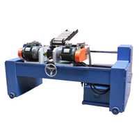 Machine à chanfreiner multi-matériaux à double extrémité, adaptée aux tubes et barres rondes en acier inoxydable, cuivre, fer et aluminium
