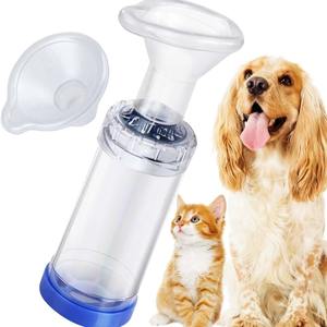 Inhalateur d'entretoise féline de chambre d'aérosol d'asthme sûr portatif pour le produit vétérinaire de consommables d'animaux - Product Image 5