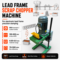 Mesin pemotong scrap dan pencacah scrap press untuk stamping logam presisi lead frame elektronik